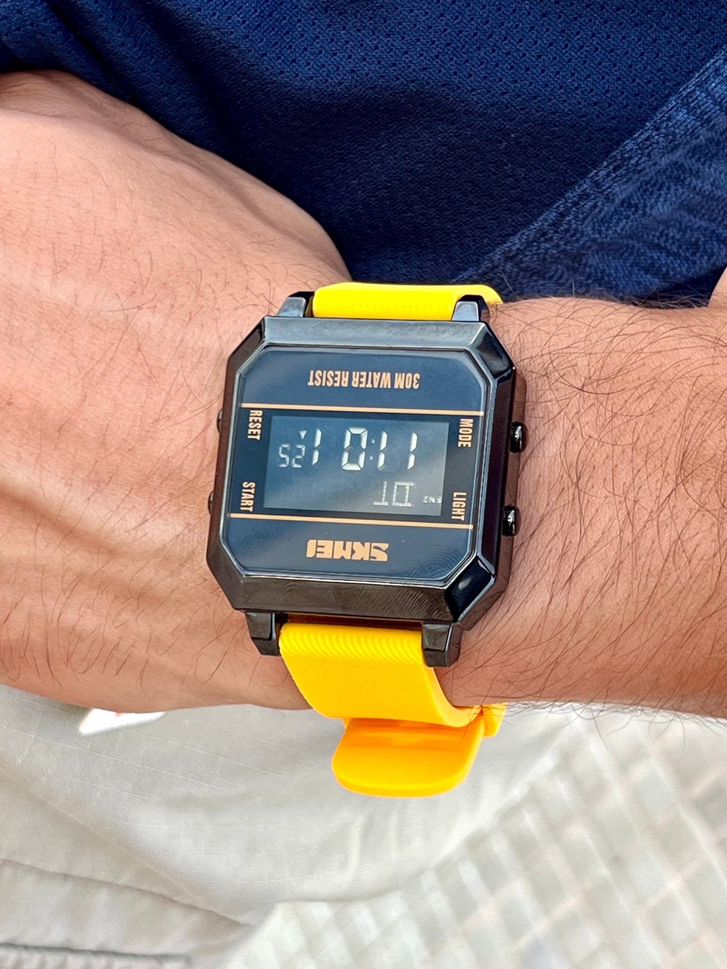 Skmei pro jaune