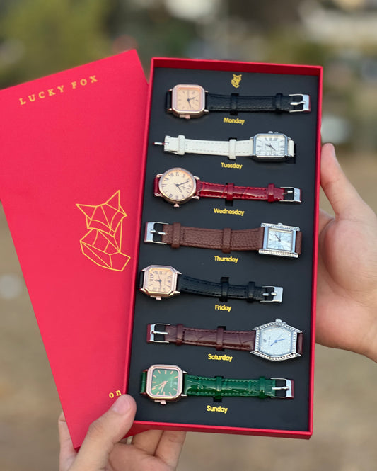 Pack 7 montres